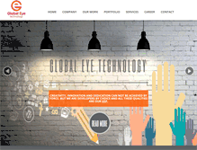Tablet Screenshot of globaleyetechnology.com